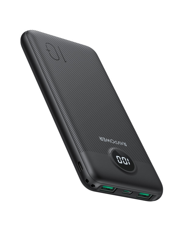 بوربنك RAVPower PD Pioneer 10000mAh 20W 3 منافذ