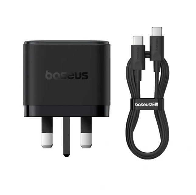 شاحن Baseus Palm السريع 2C+U بقوة 65 واط مع كابل USB-C