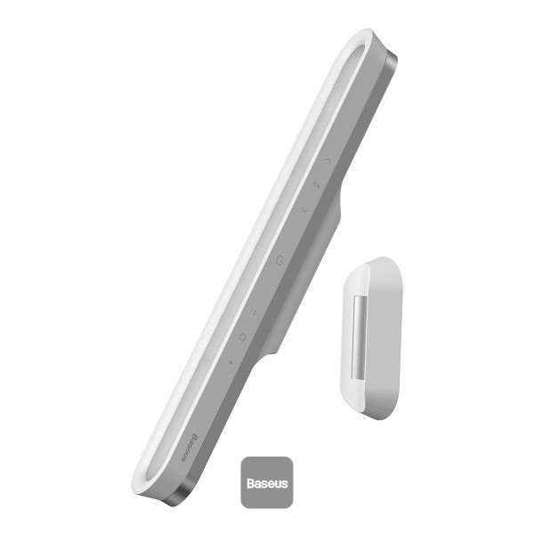 مصباح مكتبي للشحن والتعتيم المغناطيسي من Baseus Pro باللون الأبيض