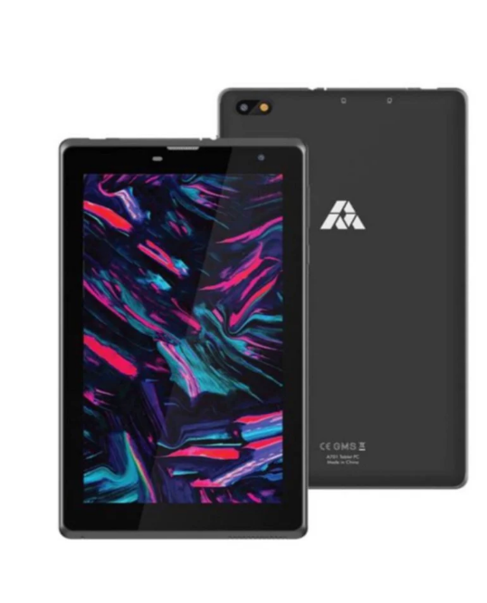 أتيم تابلت لوحي ، شاشة 7 بوصة، يدعم تقنية 4 جي، الرام 4 جيجا، سعة 64 جيجا - أسود