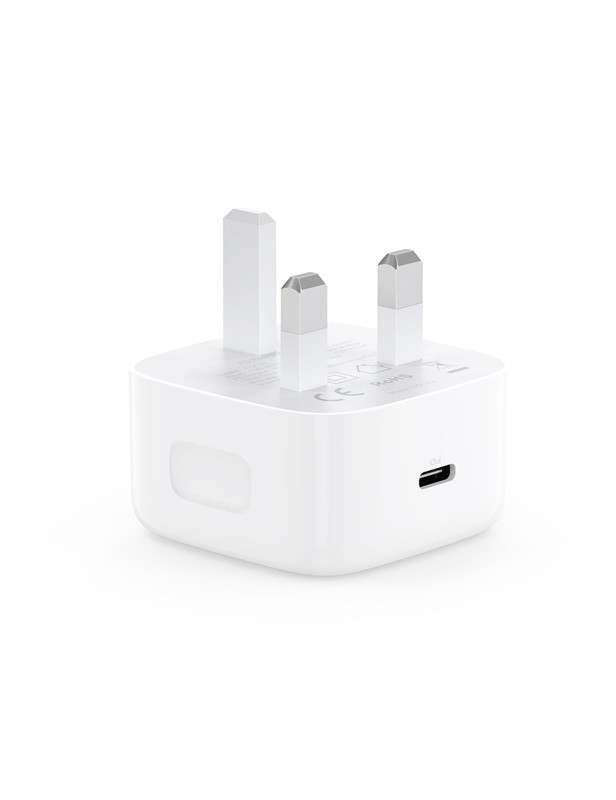 شاحن سريع UGREEN PD بقوة 20 واط في المملكة المتحدة (أبيض)
