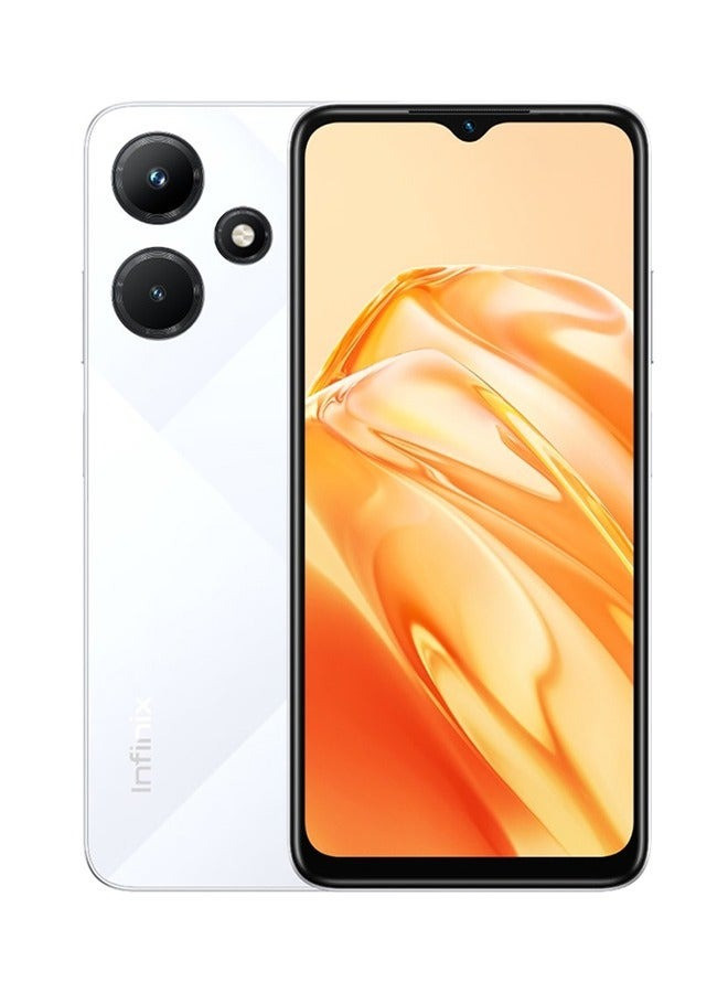 هاتف هوت 30i ثنائي الشريحة وذاكرة وصول عشوائي (RAM) سعة 8 جيجابايت ومساحة تخزين داخلية 128 جيجابايت ويدعم تقنية 4G LTE