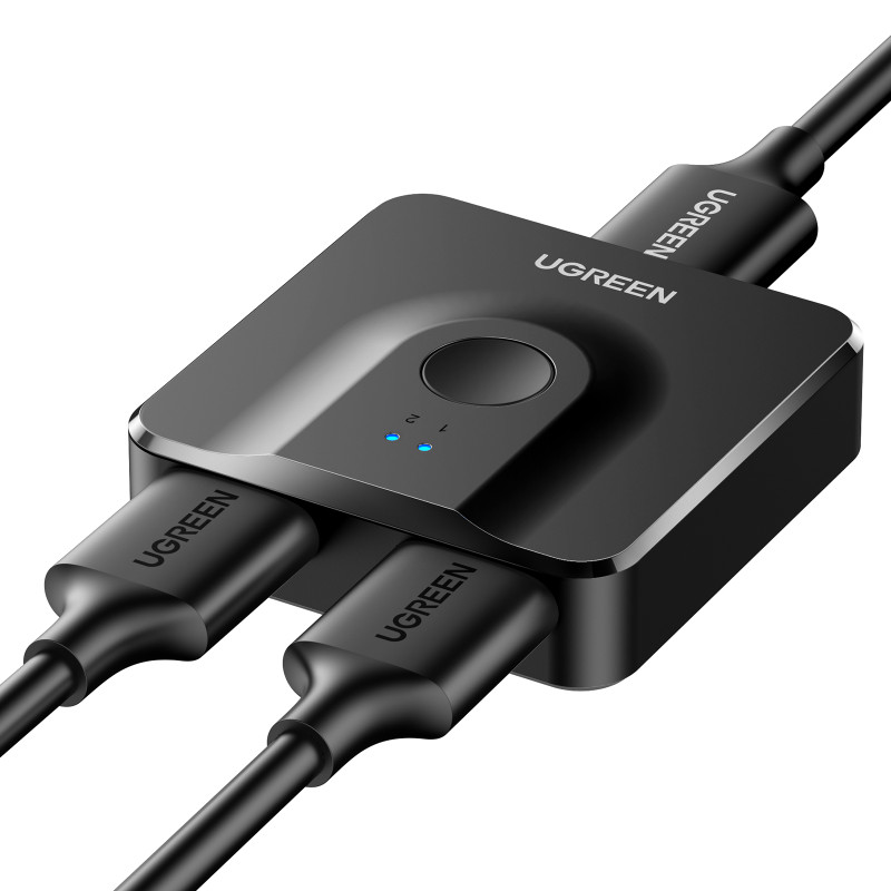 محول HDMI 2 في 1 من UGREEN بدقة 4K@60Hz