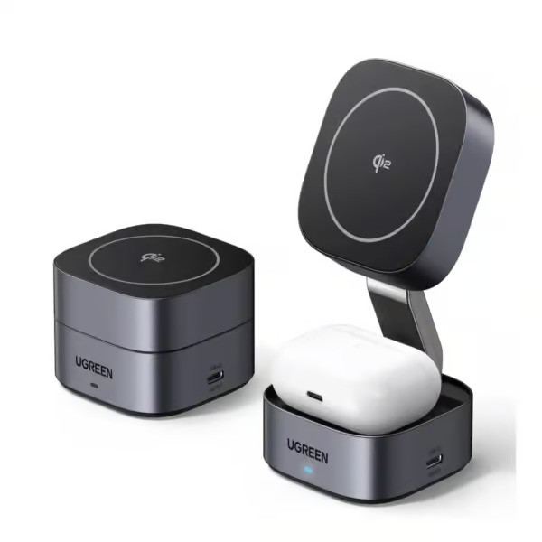 شاحن لاسلكي مغناطيسي 2 في 1 من UGREEN35316