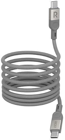 كيبل مضفر مغناطيسي C-C بقوة 60 واط من RAVPower RP-CB1039 بطول 1.2 متر