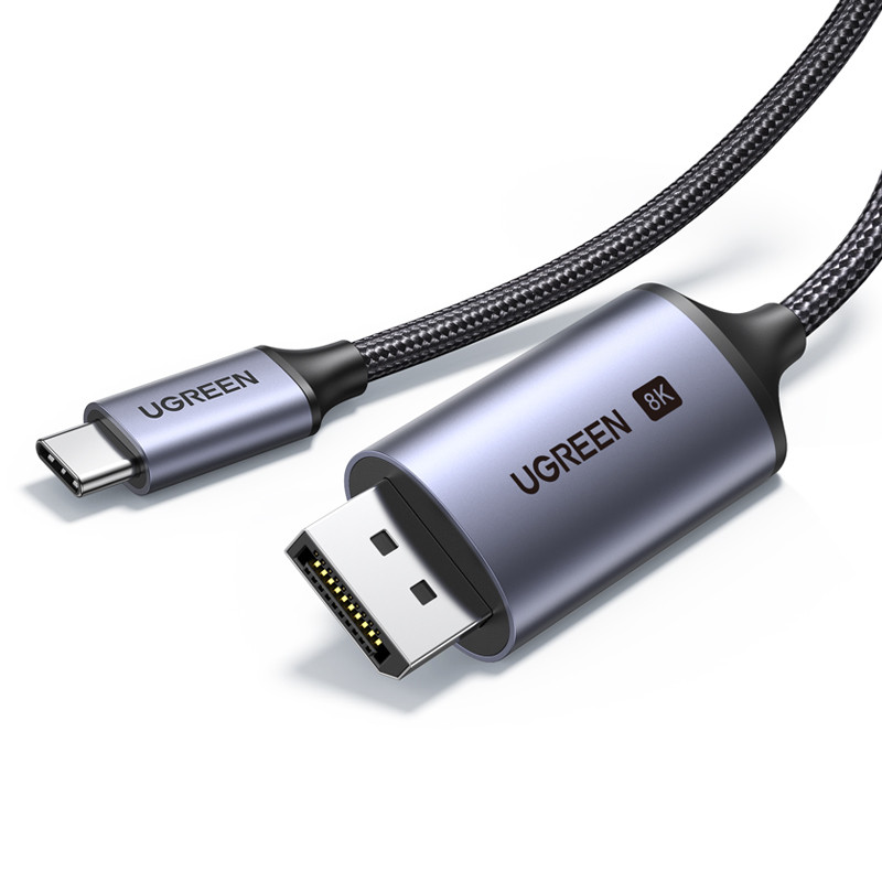 كيبل UGREEN USB-C إلى DisplayPort 8K بطول 1 متر