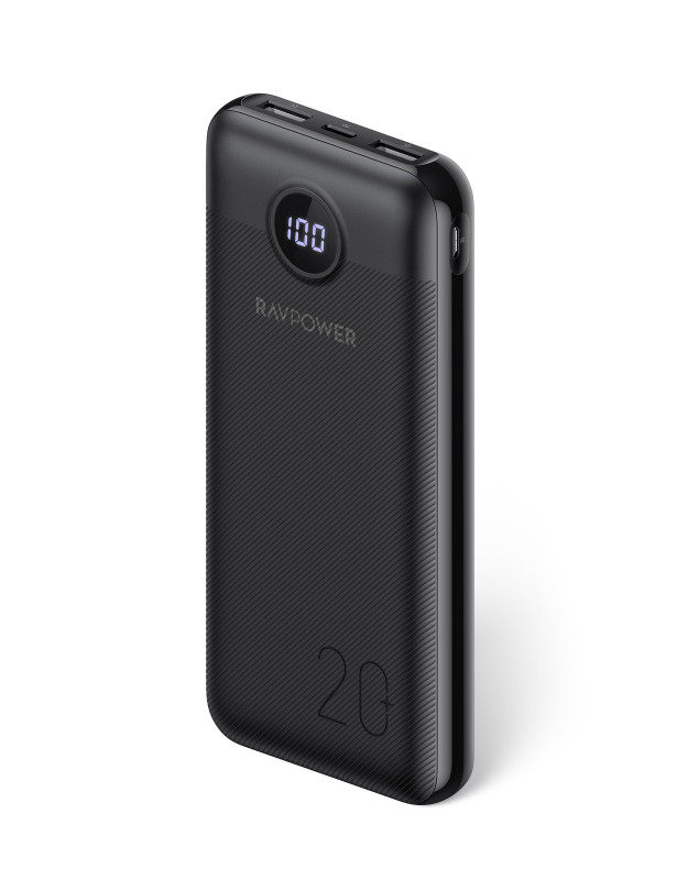 بوربنك RAVPower PD Pioneer 20000mAh 20W 3 منافذ